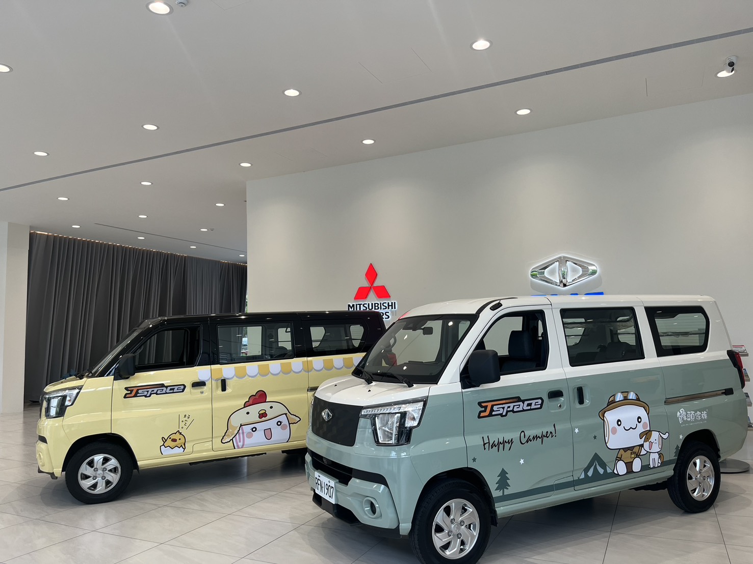 J SPACE可愛駕到  饅頭家族巡迴車展530熱鬧啟動
